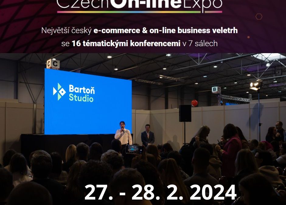 Zveme vás na veletrh Czech On-line Expo